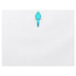 Blue Parakeet Bird Custom Flyer