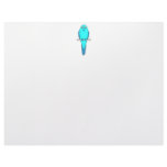 Blue Parakeet Bird Letterhead Template