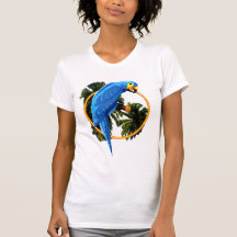 blue parrot tee