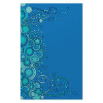 Blue party design stationery