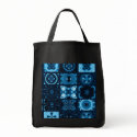 Blue Patchwork Bag by Rb_barnes2 Blue Patchwork Bag