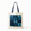 Blue Patchwork Bag