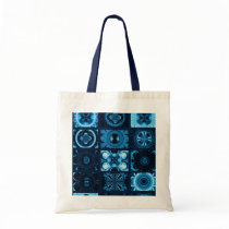 Blue Patchwork Bag