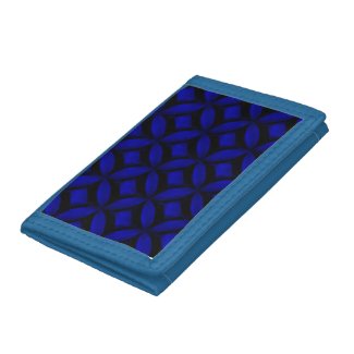 Blue Pattern Artistic Wallet
