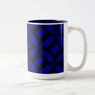 Blue Pattern Mug