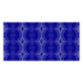 Blue Pattern Photo Card