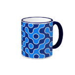 Blue Patterned Mug