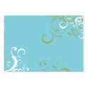 Blue patterns Profile Card business cards by coconutpie Blue patterns Profile Card business cards