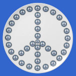 Blue Peace Plate plates