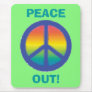 Blue Peace  Sign Usepad