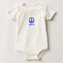 blue peace sign t-shirts