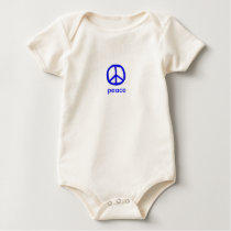 blue peace sign t-shirts