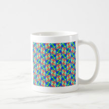 Blue-Peach-Green Mug