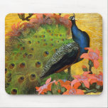 Blue Peacock mousepads