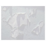 Blue Peeling Paint Personalized Letterhead