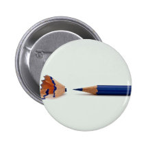 Blue pencil pin