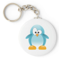 Blue Penguin Key Chains