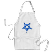 Blue Pentagram Aprons