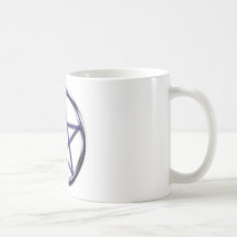 Blue Pentagram Coffee Mug