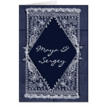 Blue Persian Rug Indian design cards