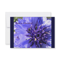 Blue Petals Invite