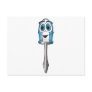 Blue Phillips Screwdriver Post Card