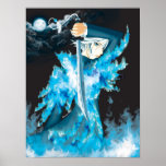 Blue Phoenix poster posters