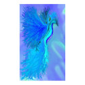 Blue Phoenix print