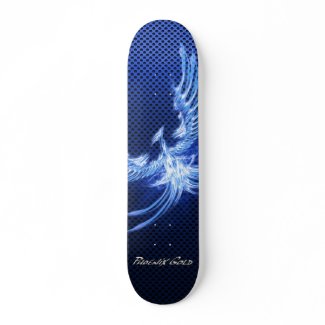 Blue Phoenix Skatedeck skateboard