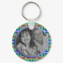 blue photoframe keychains by DonnasPhotoFrames blue photoframe keychains