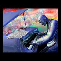 Blue Piano posters