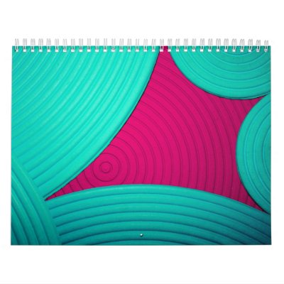 Blue & Pink Calendar (July 2010 - June 2011) by colourmatt