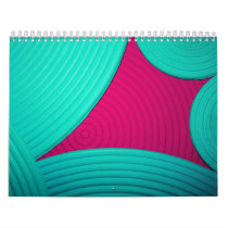 Blue & Pink Calendar (July 2010 - June 2011)