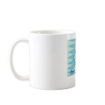 Blue Pirate Skull and Crossbones Coffee Mugs