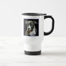 Blue Pitbull Puppy Mug