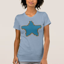 Blue Pixel Star Tank t-shirts