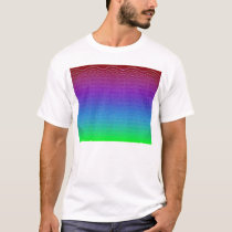 Blue Pixel Sunset #4 (app) t-shirts