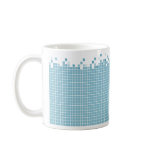 Blue Pixels mug