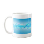Blue Pixels Coffee Mugs