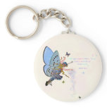 Blue Pixie Dust Key Chain