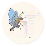 Blue Pixie Dust Stickers