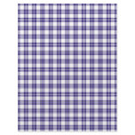 Blue Plaid Background Paper Custom Letterhead