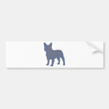 blue_plaid_ bumper stickers