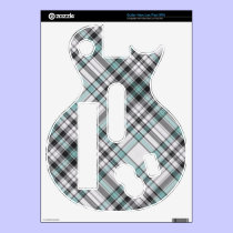Blue Plaid Guitar Hero Skin skins