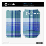 "Blue Plaid" HTC Inspire 4G Decal