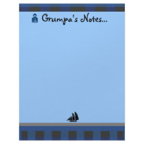 Blue Plaid Paper letterhead