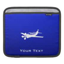 Blue Plane Sleeve For iPads