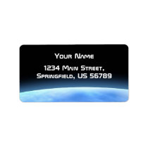 blue planet address label labels
