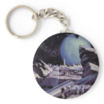 Blue Planet Keychain