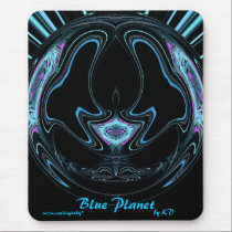 Blue Planet Mousepad mousepads